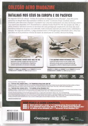 Imagem de Kit 3 dvd aviões de combate de segunda guerra mundial