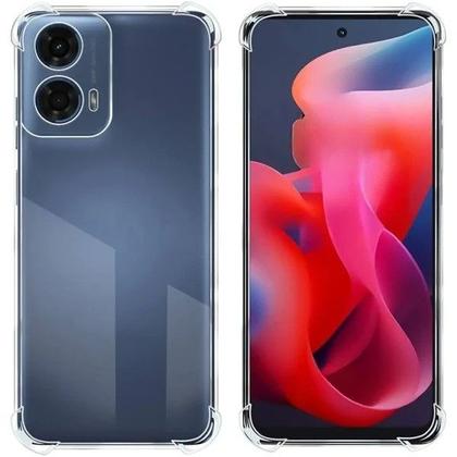 Imagem de Kit 3 em 1 Capa Anti Shock + Película 3D de Vidro Privativa + Película de Câmera para Motorola Moto G24