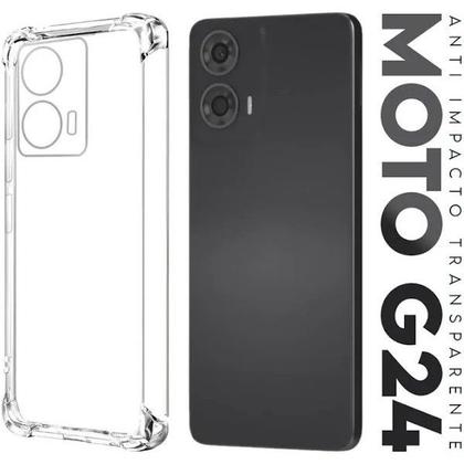 Imagem de Kit 3 em 1 Capa Anti Shock + Película 3D de Vidro Privativa + Película de Câmera para Motorola Moto G24