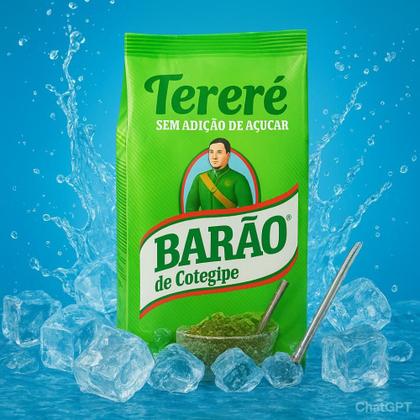 Imagem de Kit 3 Erva Mate Barão Tererê Natural 500g
