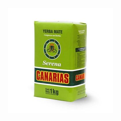 Imagem de Kit 3 Erva Mate Canárias Serena 1Kg