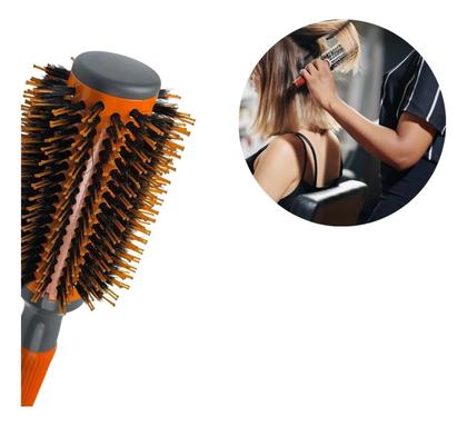 Imagem de Kit 3 Escovas De Cabelo Thermal Ceramic Orange Profissional Laranja