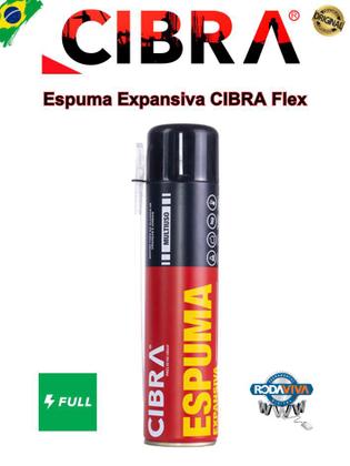 Imagem de Kit 3 Espumas Expansivas PU Multiuso 500ml/340grs Cibra