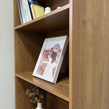 Imagem de Kit 3 Estantes para Livros com 5 Prateleiras 180cmx60cm