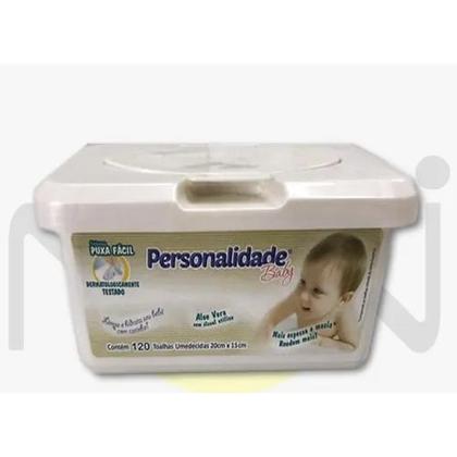 Imagem de Kit 3  Estojos Toalhinha Umedecidas Personalidade 120 Unidades