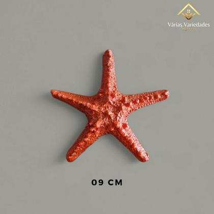 Imagem de Kit 3 Estrelas do Mar Laranja Estilo Boho Chic, Rústico e Tropical VÁRIAS VARIEDADES