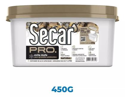 Imagem de Kit 3 Evita Mofo Secar Pro Container Natural 450g Atacado