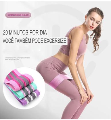 Imagem de Kit 3 Faixas Elásticas De Exercício Original