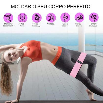 Imagem de Kit 3 Faixas Elásticas De Exercício Original