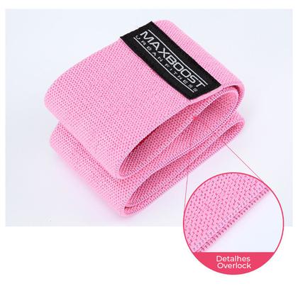 Imagem de Kit 3 Faixas Hip Band Elásticas Treino Funcional Academia Exercícios