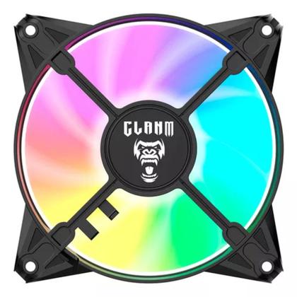 Imagem de Kit 3 Fan Para Gabinete Placa Micro Atx Itx 120mm Rgb