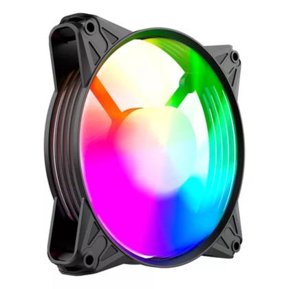 Imagem de Kit 3 Fan Para Gabinete Placa Micro Atx Itx 120mm Rgb