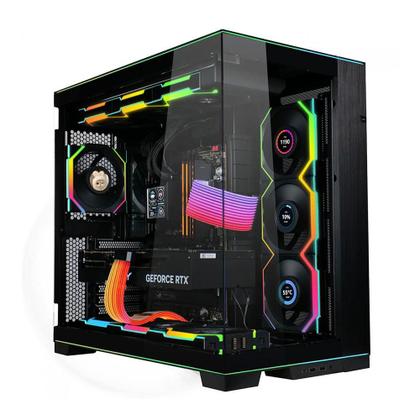 Imagem de Kit 3 Fans Lian Li Uni Fan SL Wireless LCD 120 ARGB Preto