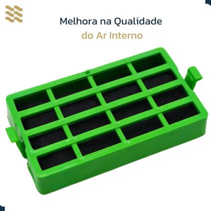 Imagem de Kit 3 filtros bem estar antiodor geladeira crm45/49 consul