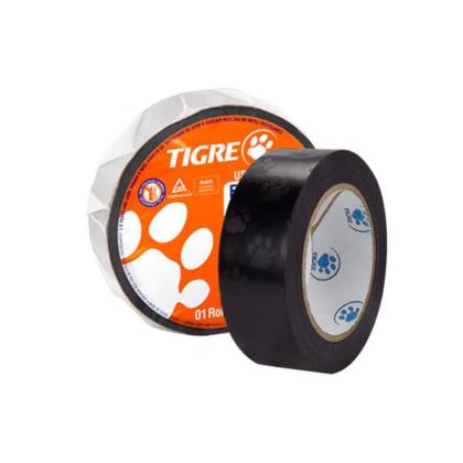 Imagem de Kit 3 Fita Isolante Retardante Chamas 18mmX10m Tigre