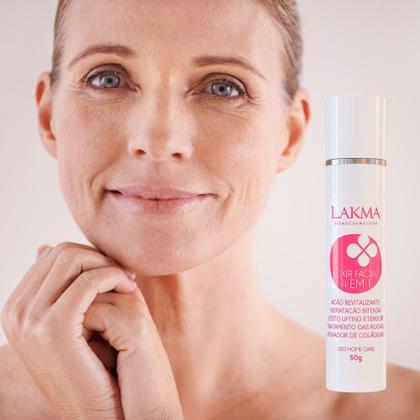 Imagem de Kit 3 Fluído Rejuvenescedor Elixir Facial 4 em 1 Óleo Nano Efeito Lifting Lakma 50g
