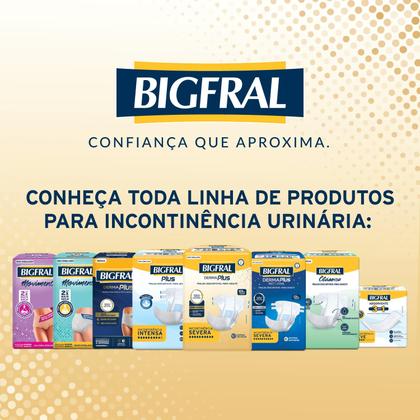 Imagem de Kit 3 Fraldas Geriátricas Bigfral Derma Plus M com 8un cada