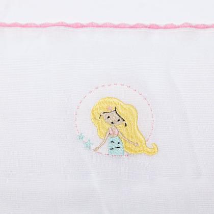 Imagem de Kit 3 Fraldas Papi 63x63cm com Ponto Elize Sereia