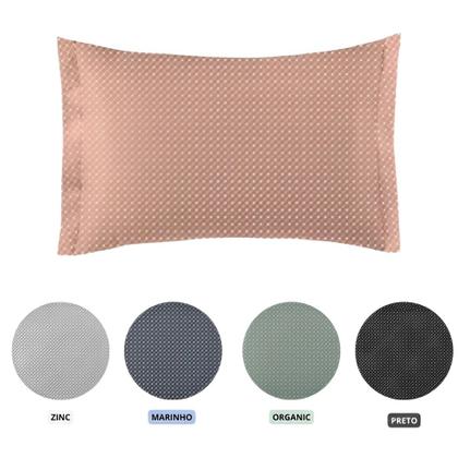 Imagem de Kit 3 Fronhas 3 Abas 4cm Altenburg Toque Acetinado Aveludado Slim Lotus 50cm x 70cm
