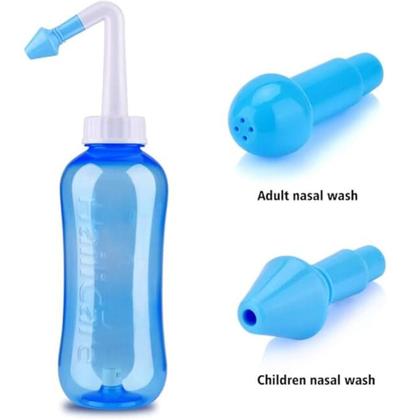 Imagem de Kit 3 Garrafas Limpadores Nariz/lavagem Nasal Saude 300ml 