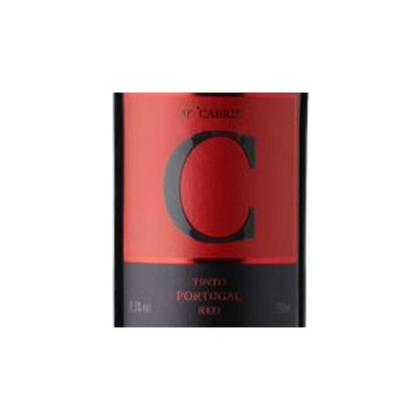 Imagem de Kit 3 Garrafas Vinho Tinto Meio Seco Dão Portugal Cabriz Terras da Beira Touriga Nacional Tinta