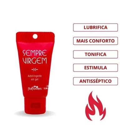 Imagem de Kit 3 Gel Adstringente Sempre Virgem 25g Hot Flowers