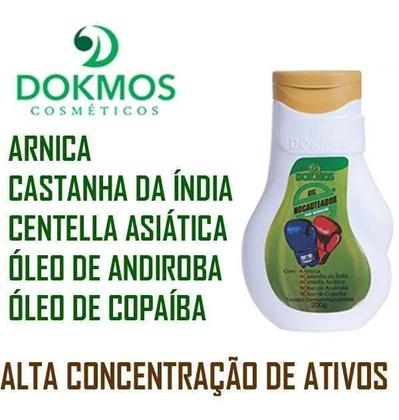 Imagem de Kit 3 Gel Nocauteador Dókmos 200G Original + Massageador