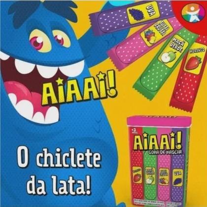 Imagem de Kit 3 Goma de Mascar Aiaai Kids Zone com 18 Unidades de 2,5g cada