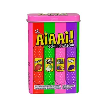 Imagem de Kit 3 Goma de Mascar Aiaai Kids Zone com 18 Unidades de 2,5g cada