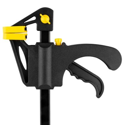 Imagem de Kit 3 Grampos Sargento Aperto Rápido Madeira 200x315x45mm