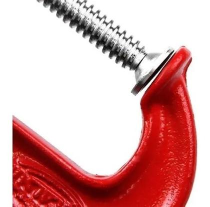 Imagem de Kit 3 Grampos Sargento Tipo C 3 Polegadas Marcenaria 100mm