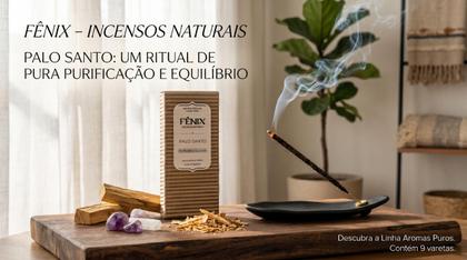 Imagem de Kit 3 Incenso Palo Santo Fênix Aromas Puros