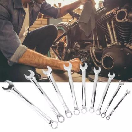 Imagem de Kit 3 ingco jogo de chaves combinadas 6-24mm 12 peças com bolsa