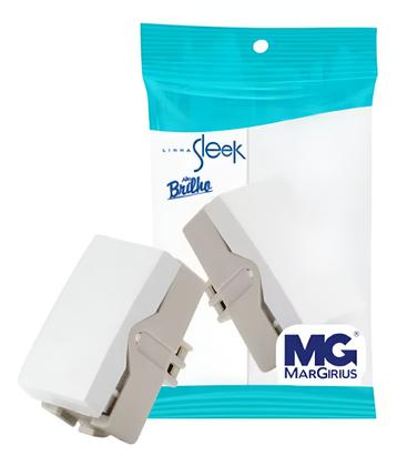 Imagem de Kit 3 Interruptor Paralelo 10a-250v Br Sleek