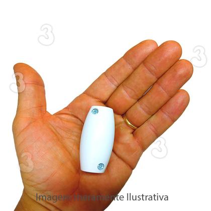 Imagem de Kit 3 Interruptor Pera Meio Cordão para Abajur Lustre Iluminação Lâmpada Branco