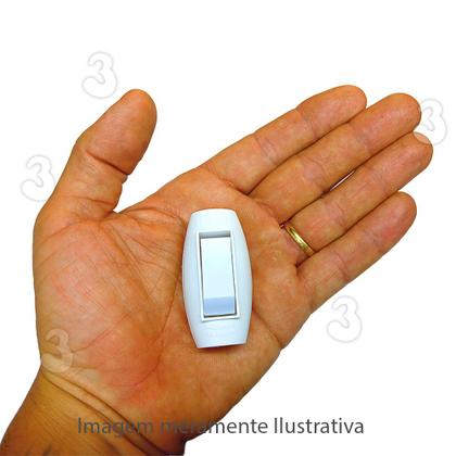 Imagem de Kit 3 Interruptor Pera Meio Cordão para Abajur Lustre Iluminação Lâmpada Branco
