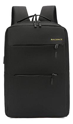 Imagem de KIT 3 Itens Mochila Grande Executiva Escolar e para Notebook 15.6 Polegadas