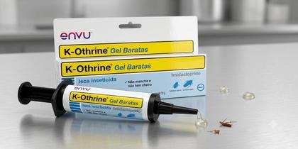 Imagem de Kit 3 K-othrine Baratas Gel 10g - Isca Controle Baratas