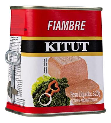 Imagem de Kit 3 Kitut  Fiambre Bovino 320g Enlatado