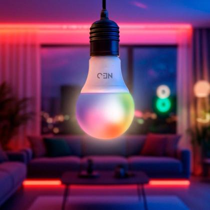 Imagem de Kit 3 Lampadas Led Smart Inteligente Wi Fi Alexa google 10w RGB E27 Cod: 290028177-3 Avant Neo
