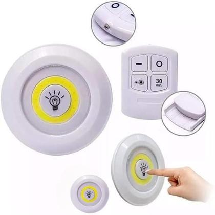 Kit 3 Lâmpadas Luminária Led Controle Sem Fio - Bonanza Imagem de Kit 3 Lâmpadas Luminária Led Controle Sem Fio