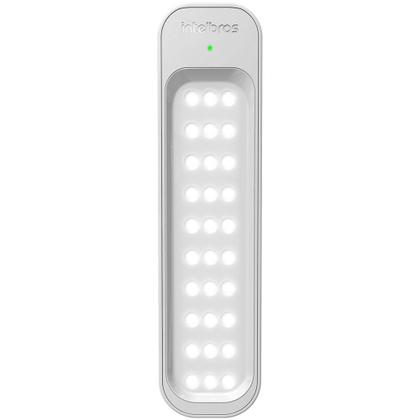 Imagem de Kit 3 Lâmpadas Luminárias De Emergência 30 Leds 1w Recarregável Bivolt - Intelbras LEA 150 - Instalação Fácil, Até 40m2