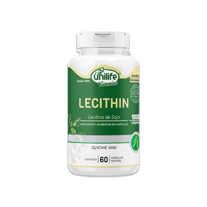 Imagem de Kit 3 Lecitina de Soja Unilife 60 Cápsulas