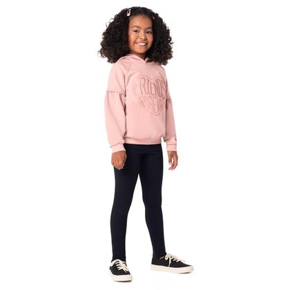 Imagem de Kit 3 Legging Infantil Menina Flanelada Inverno Quentinha Malwee Original 