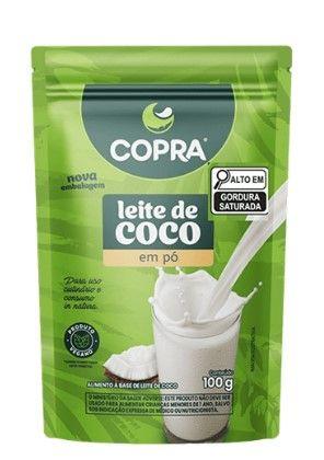 Imagem de KIT 3 Leite de Coco em Pó Natural 100g Copra