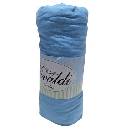 Imagem de Kit 3 Lençol de Berço com Elástico Malha Americano 100% algodão coleção Vivaldi SulBrasil