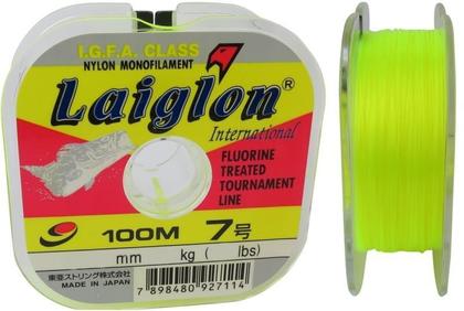 Imagem de Kit 3 Linhas Monofilamento Laiglon 0,33mm 16lbs/8,0kg - (3x 100 Metros)