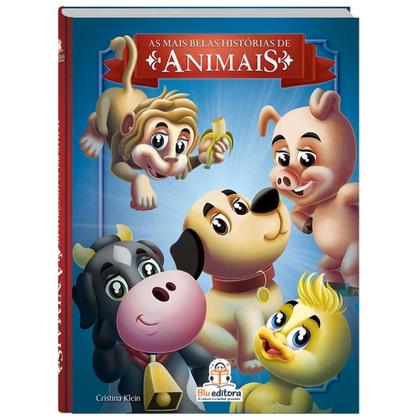 Imagem de Kit 3 Livros As Mais Belas Fábulas Histórias Clássicas e Histórias de Animais Edição de Luxo Capa Dura