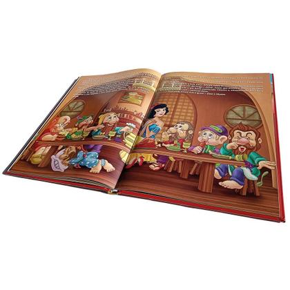 Imagem de Kit 3 Livros As Mais Belas Fábulas Histórias Clássicas e Histórias de Animais Edição de Luxo Capa Dura