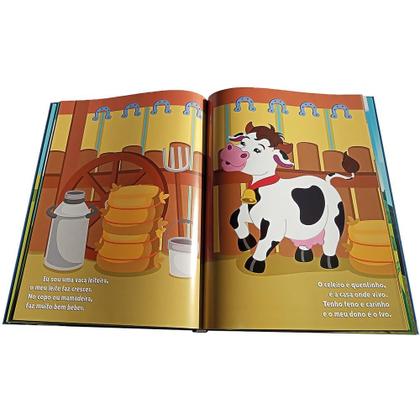 Imagem de Kit 3 Livros As Mais Belas Fábulas Histórias Clássicas e Histórias de Animais Edição de Luxo Capa Dura